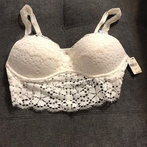 Victoria Secret white bralet!
